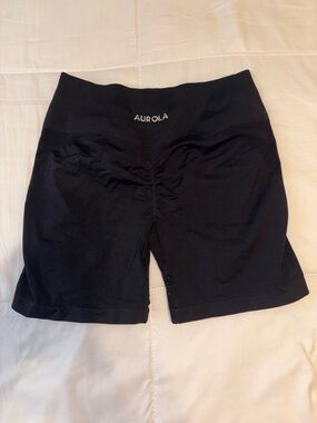 Aurola Black Women's Shorts
